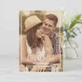 BESPAAR ONZE DATUM | BEWAREN VAN DE DATUM VAN AANK SAVE THE DATE (Staand voorkant)