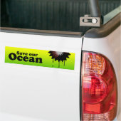 BESPAAR ONZE OCEAAN BUMPERSTICKER (Op Truck)