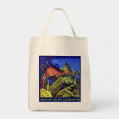 BESPAAR ONZE OCEANS Grocery Bag Tote Bag (Voorkant)
