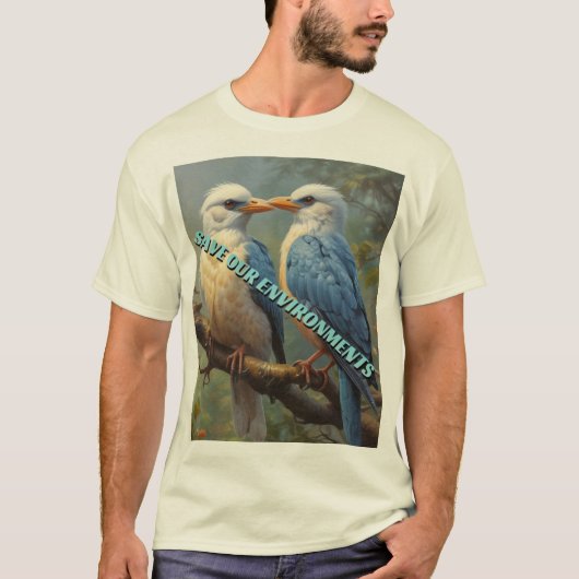 BESPAAR ONZE OMGEVINGEN T-SHIRT (Voorkant)