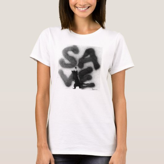 "BESPAAR" Rescue Pets! T-shirt (Voorkant)