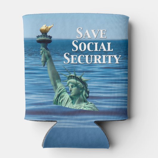 Bespaar sociale zekerheid blikjeskoeler (Achterkant)