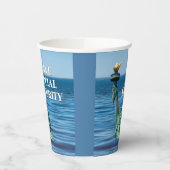 Bespaar sociale zekerheid papieren bekers (Links)