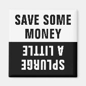 Bespaar wat geld, plaag een beetje magneet (Voorkant)