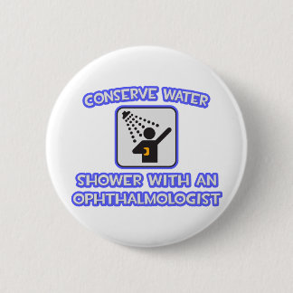Bespaar water.. Douche met een oogarts Ronde Button 5,7 Cm