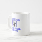 Bespaar water.. Douche met een uroloog Koffiemok (Voorkant links)