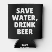 Bespaar water, Drink bier Blikjeskoeler (Voorkant)