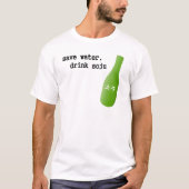 Bespaar water, drink Soju! T-shirt (Voorkant)