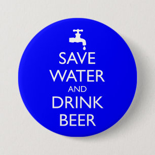BESPAAR WATER EN DRINK BEER BUTTON