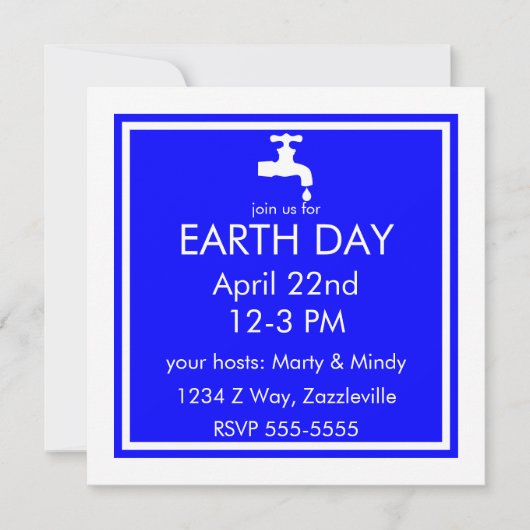 BESPAAR WATER EN DRINK BEER KAART (Voorkant)