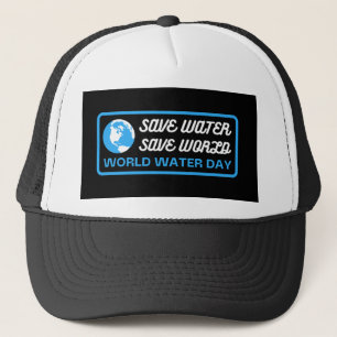 Bespaar water op Wereldwaterdag Trucker Pet