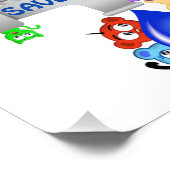 BESPAAR WATER - PLANETEPEEK-A-BOO STIJL FOTO AFDRUK (Hoek)