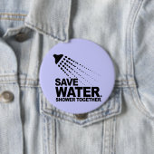 BESPAAR WATER. SCHOON SAMEN. RONDE BUTTON 4,0 CM (In situ)