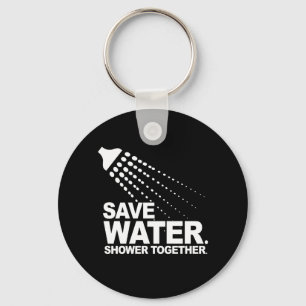 BESPAAR WATER. SCHOON SAMEN. T-Shirt Sleutelhanger