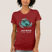 BESPAAR WATER, TOONT SAMEN T-SHIRT (Voorkant)