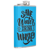 Bespaar waterige Drink Heupfles (Rechts)