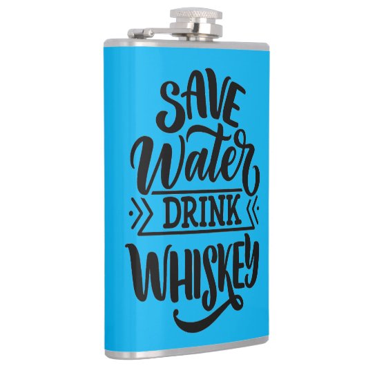 Bespaar waterige Drink Heupfles (Rechts)