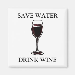 Bespaar waterwinde Drink Magneet