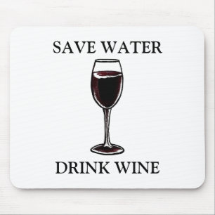 Bespaar waterwinde Drink Muismat