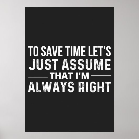 bespaart tijd poster (Voorkant)