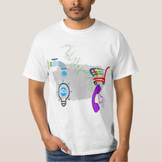 Besparing in het dagelijks leven t-shirt