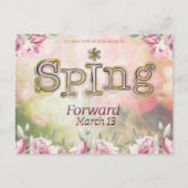 Besparing overdag Voorjaar voor bedrijf Briefkaart (Voorkant)