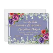 Besparingsdatum Paarse Florence Waterverf