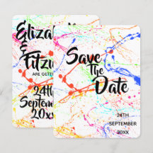 Bespatte Bruiloft Save The Date