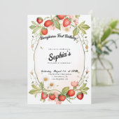 Bespectaculaire Eerste Verjaardag! 1e Jubileumfees Kaart (Staand voorkant)