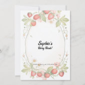 Bespectaculaire Eerste Verjaardag! 1e Jubileumfees Kaart (Achterkant)