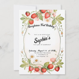 Bespectaculaire Eerste Verjaardag! 1e Jubileumfees Kaart