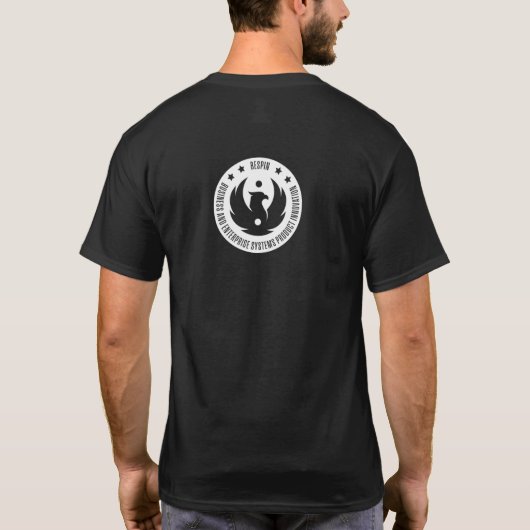 BESPIN Donkere modus T-shirt (Achterkant)