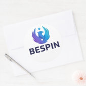 BESPIN Ronde sticker (Envelop)