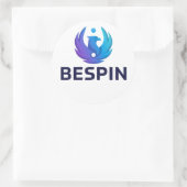 BESPIN Ronde sticker (Tas)