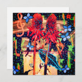 Bespioneer je me ?? feestdagenkaart (Voorkant / Achterkant)