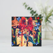 Bespioneer je me ?? feestdagenkaart (Staand voorkant)