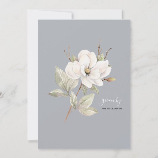 Bespoke Floral Balloon Vrijgezellenfeest Kaart (Achterkant)