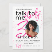 Bespreek 30 voor me de Kaart van de 30e verjaardag (Voorkant)