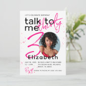 Bespreek 30 voor me de Kaart van de 30e verjaardag (Staand voorkant)