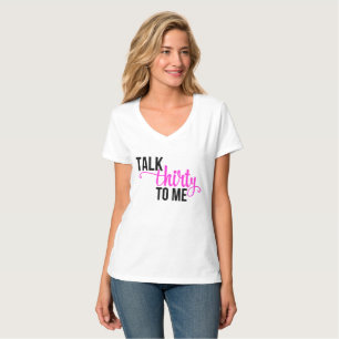 Bespreek 30 voor mij 's avonds Shirt op feestdag