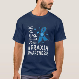 Bespreek Apraxia Bewustheid T-shirt
