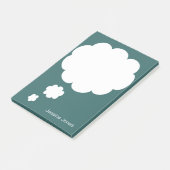 Bespreek Beloofd Gepersonaliseerd Zee Groene Douan Post-it® Notes (Schuin)