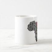 Bespreek de Afrikaanse Mok" Koffiemok (Center)