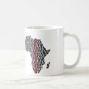 Bespreek de Afrikaanse Mok" Koffiemok