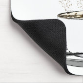 Bespreek geen noodzaak koffie muismat (Hoek)