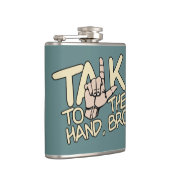 Bespreek met de handkolf heupfles (Rechts)