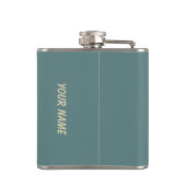 Bespreek met de handkolf heupfles (Achterkant)