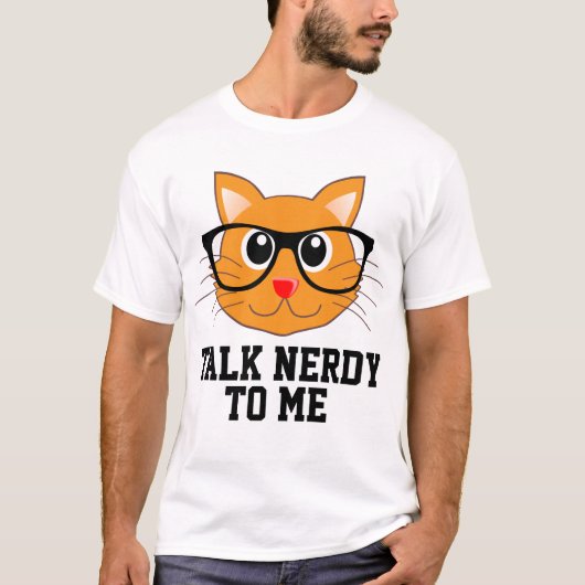 BESPREKING NERDY AAN ME, de Grappige T-shirts van (Voorkant)