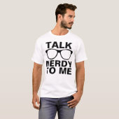 BESPREKING NERDY AAN ME grappige T-shirts (Voorkant volledig)