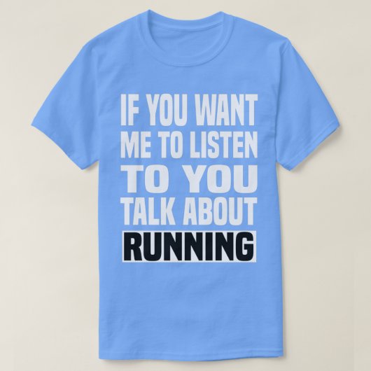 Bespreking over het runnen van Funny T-shirt (Design voorkant)